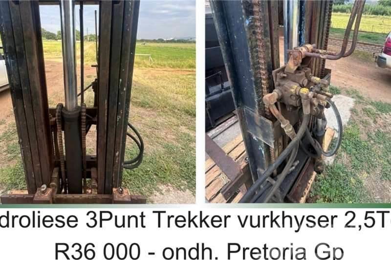  hydraulic 3 point tractor mount - 2.5 ton Gaffeltrucker - Annet