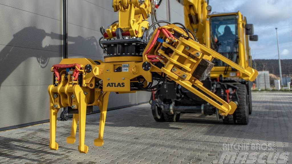 Atlas Podbijarka torowa 8 elementów - ballast tamper Andre komponenter