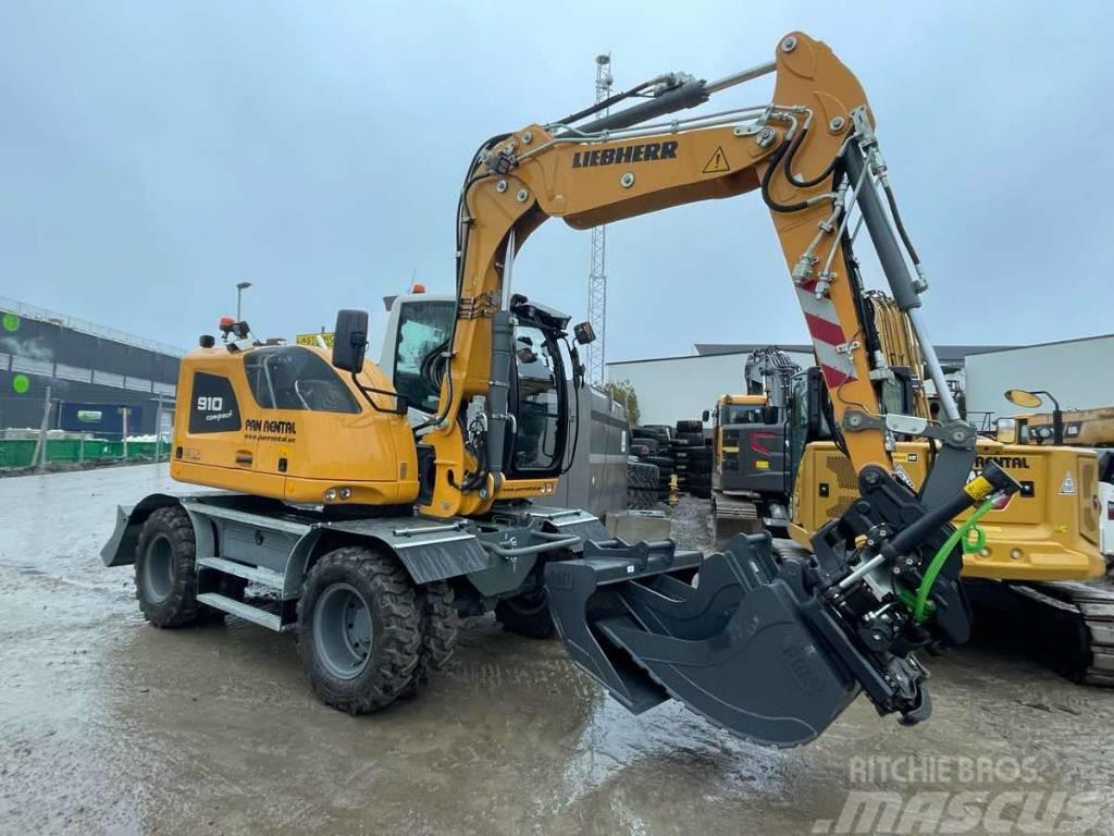 Liebherr A910 Compact Uthyres/For Rental Hjulgravere