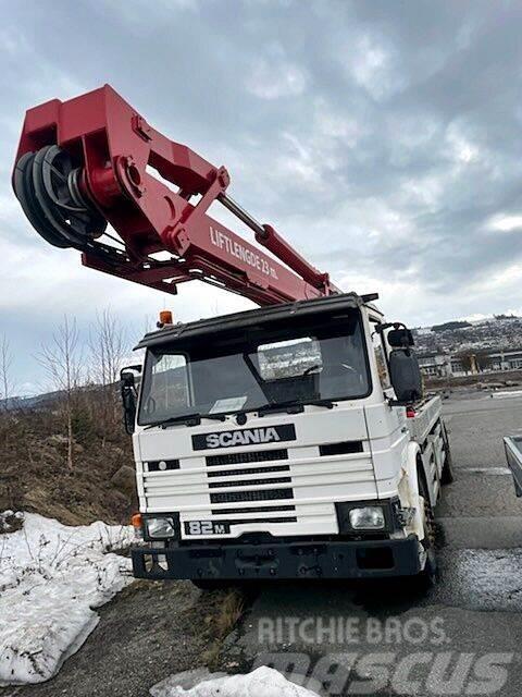 Scania 82M *BUCKET LIFT *23m HEIGHT *WORKING TRUCK Bilmontert lift