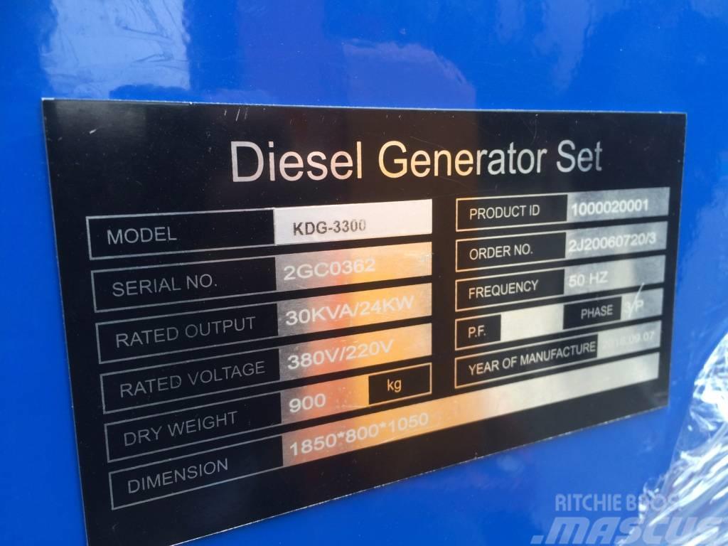 Kovo DIESEL GENERATOR KDG3300 Diesel Generatorer