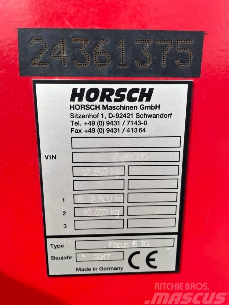 Horsch Focus 6 TD Kombinerte såmaskiner
