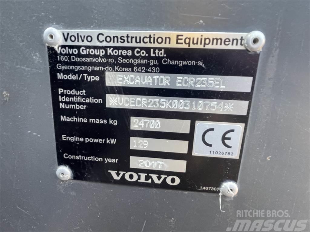 Volvo ECR235EL Beltegraver