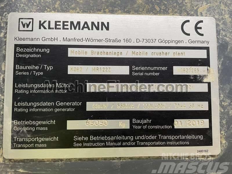 Kleemann MR 122 Z Mobile knuseverk