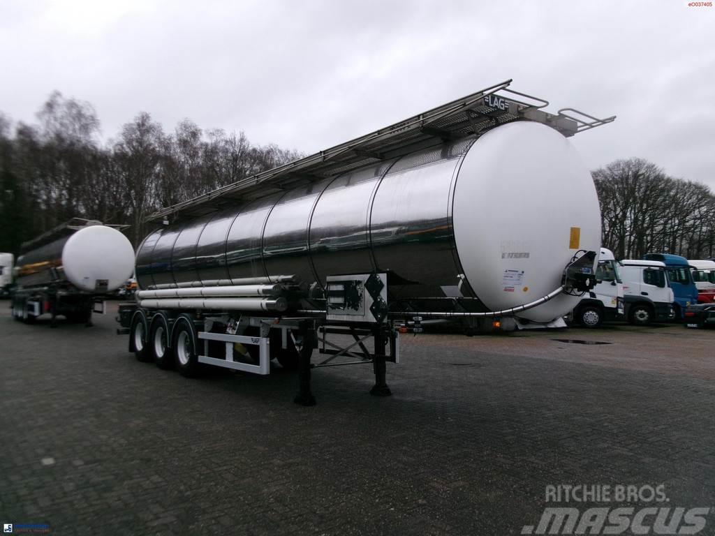 LAG Chemical tank inox L4BH 30 m3 / 1 comp + pump Tanksemi