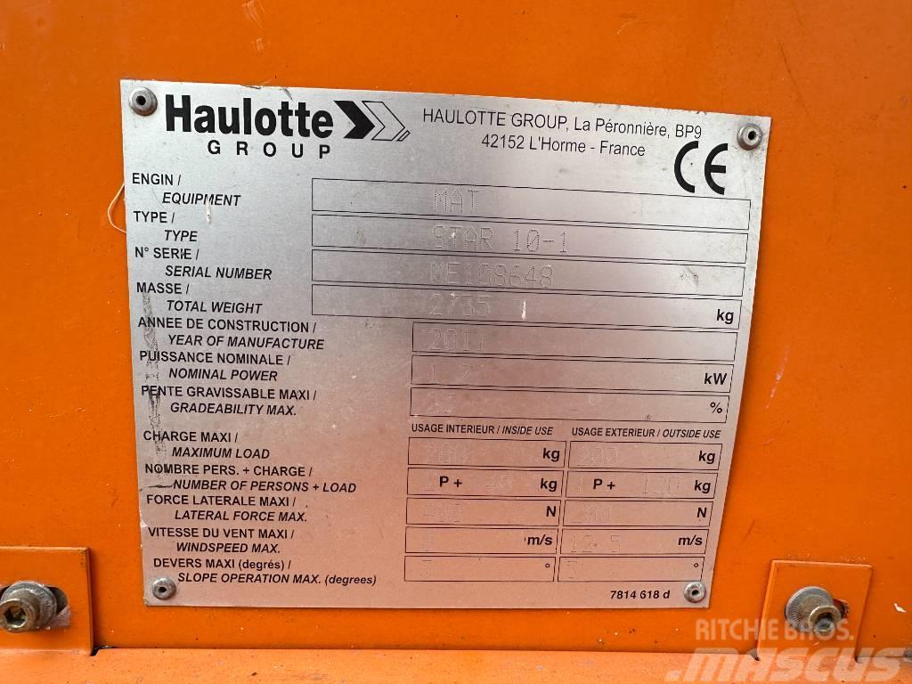 Haulotte Star 10 Leddede bomlifter