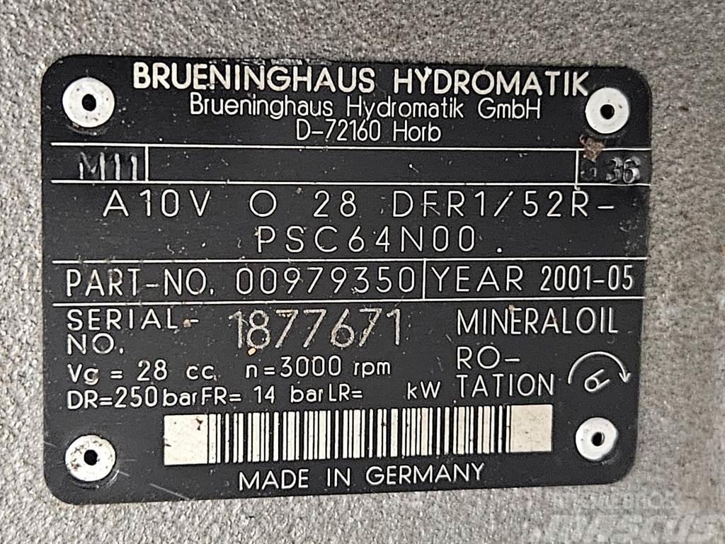 Brueninghaus Hydromatik A10VO28DFR1/52R-Load sensing pump Hydraulikk