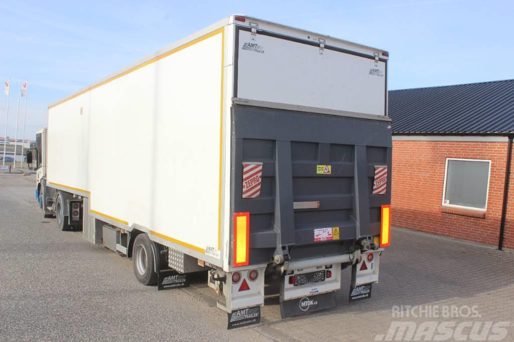 AMT CI100 - Nedbygget isoleret City BOX trailer M/lift Lettisolert skaptrailer