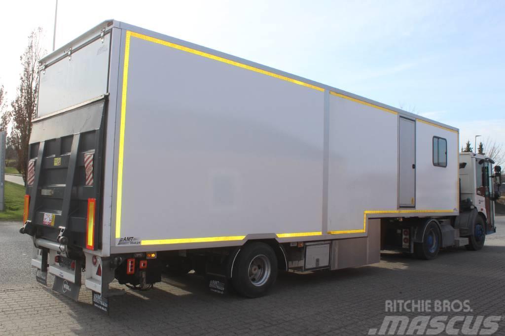 AMT CI100 - Nedbygget isoleret City BOX trailer M/lift Lettisolert skaptrailer