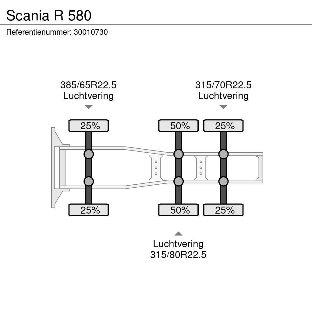 Scania R 580 Trekkvogner