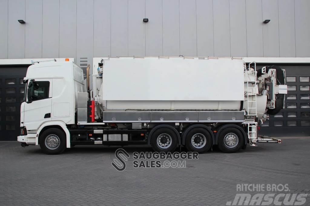 Scania R540 Amphitec Vortex 11000 suction excavator Slamsugere