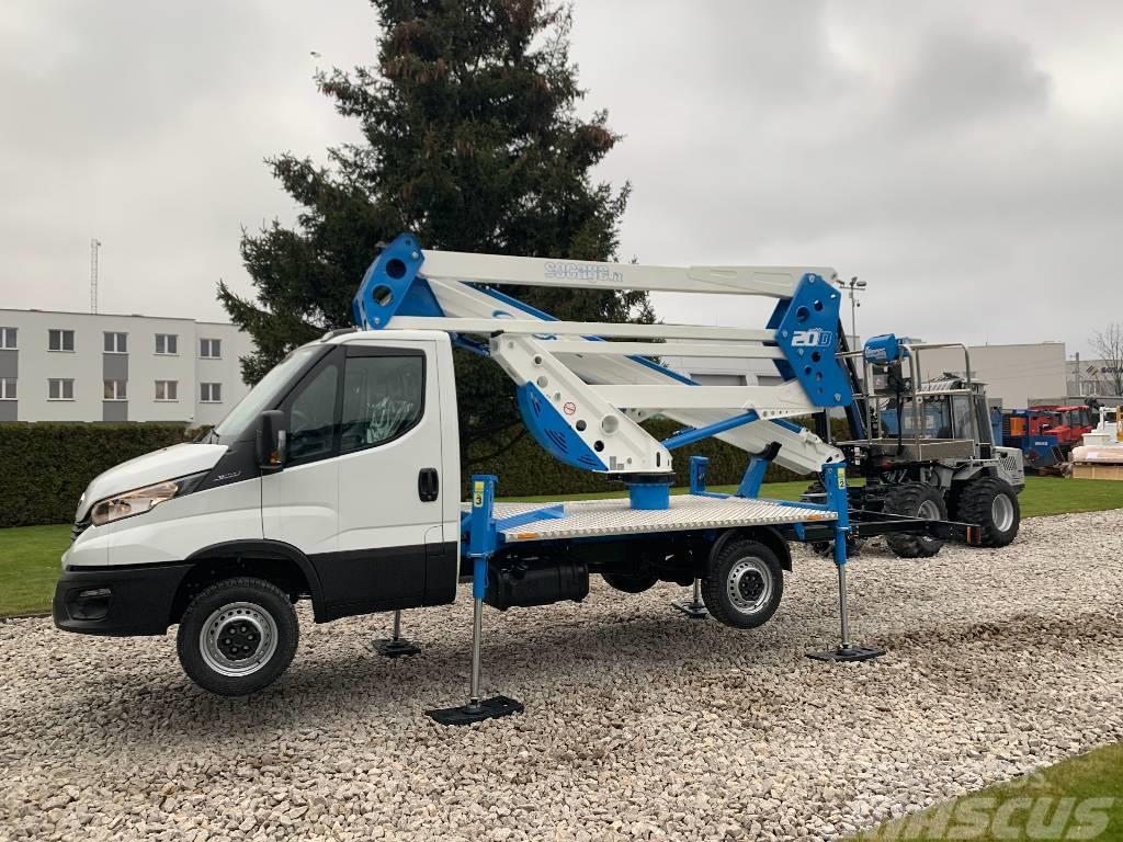 Iveco Daily Socage ForSte 20D Speed Teleskop bomlifter