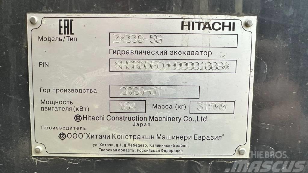 Hitachi ZX 330-5G Beltegraver