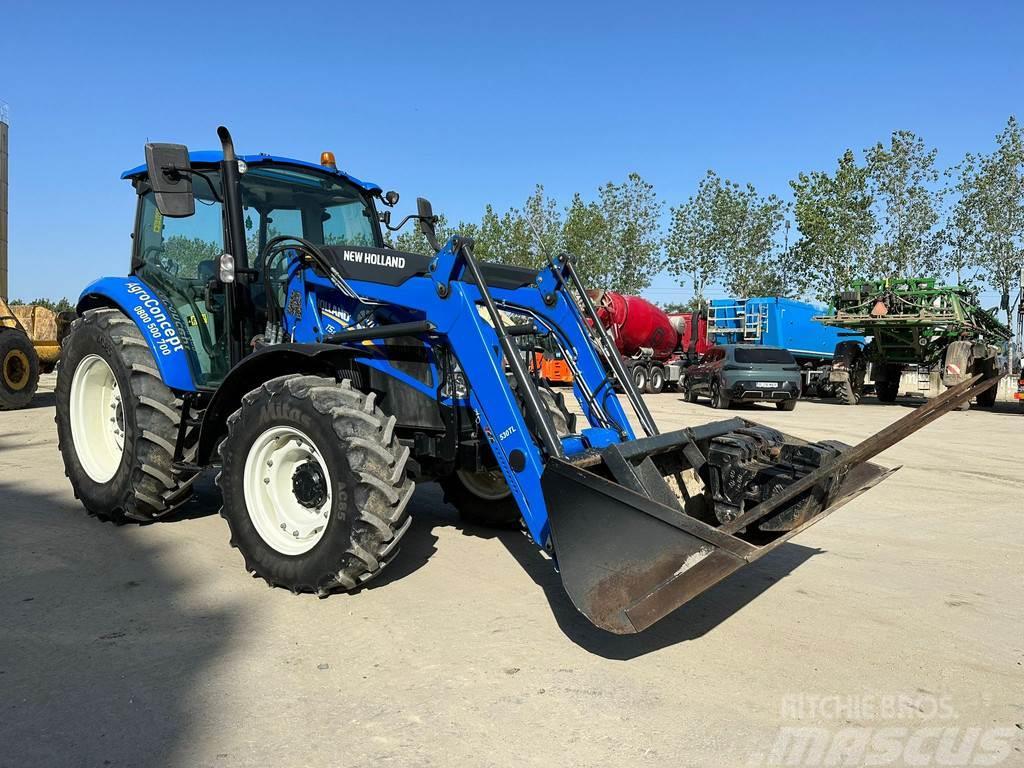 New Holland T5.95 Incarcator Frontal Hjullastere