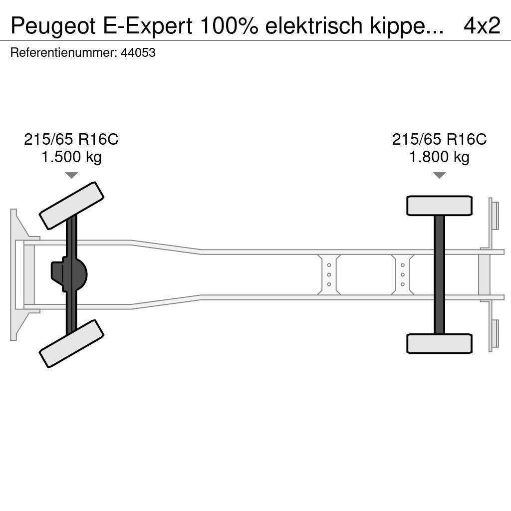 Peugeot E-Expert 100% elektrisch kippende zijlader Renovasjonsbil