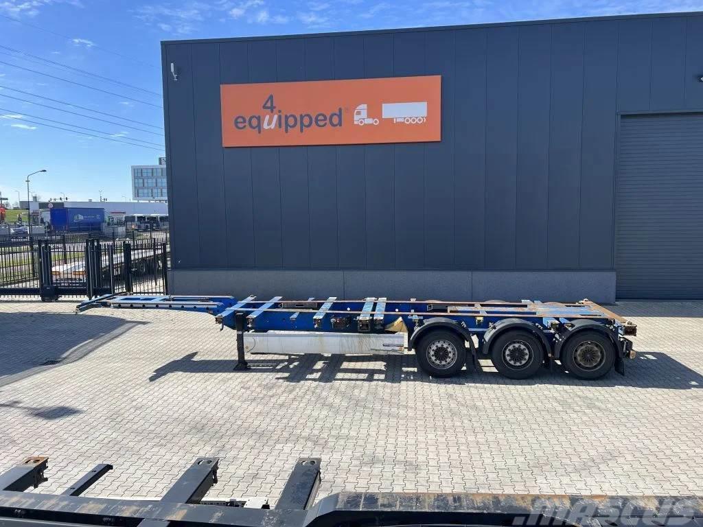 Krone 45FT HC, SAF DISC (INTRADISC), extendable front+ r Containerchassis Semitrailere