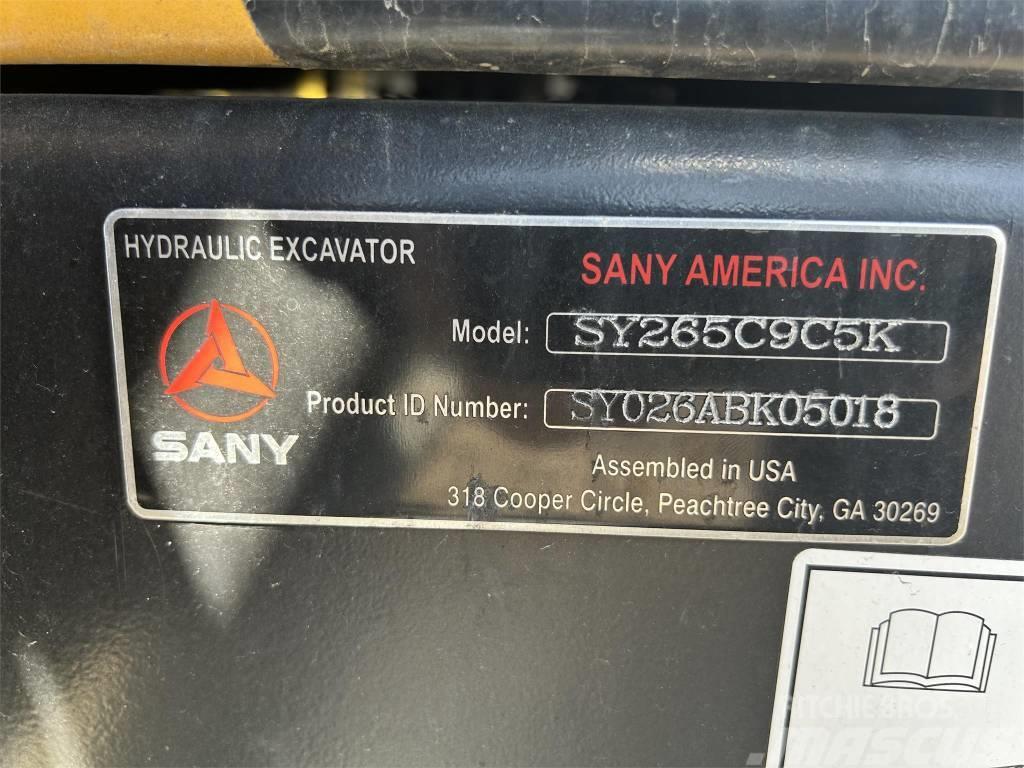 Sany SY265C Beltegraver