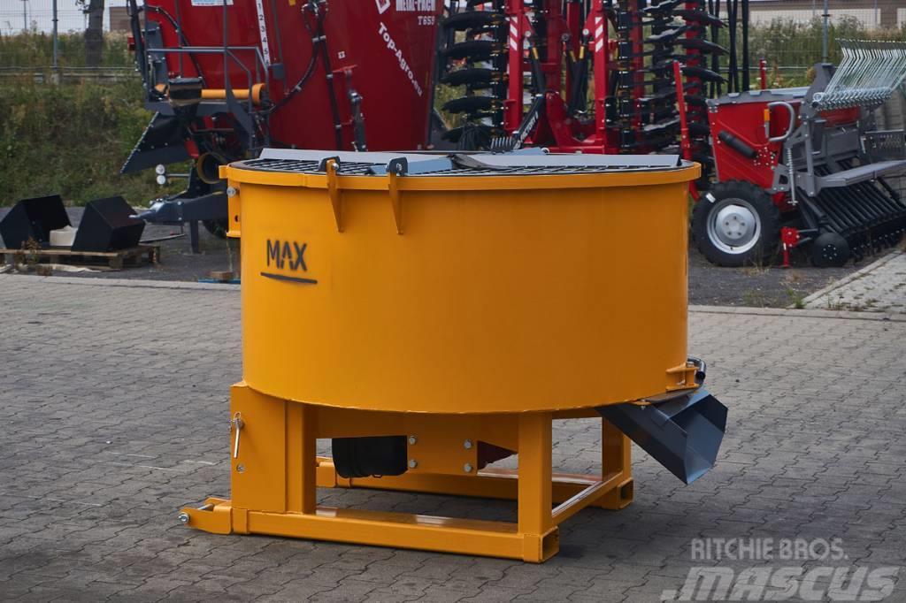 Top-Agro concret mixer, 800 L, PTO drive / bétonnière Betong/sement blandere