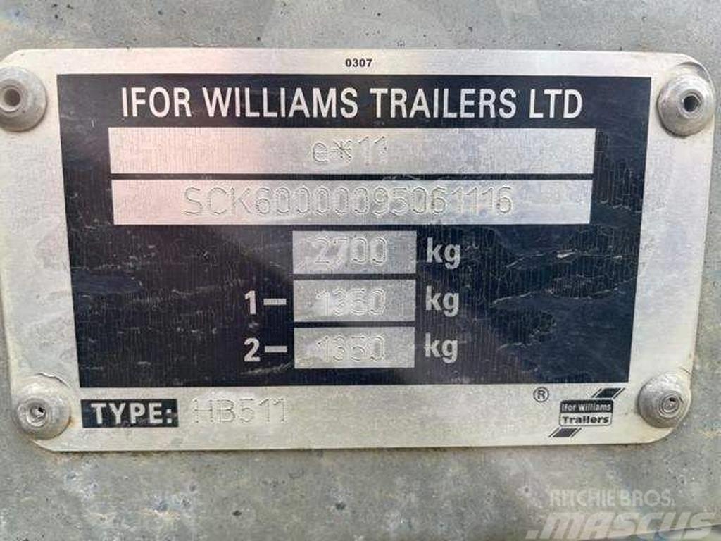 Ifor Williams HB 511 Dyretransport tilhenger