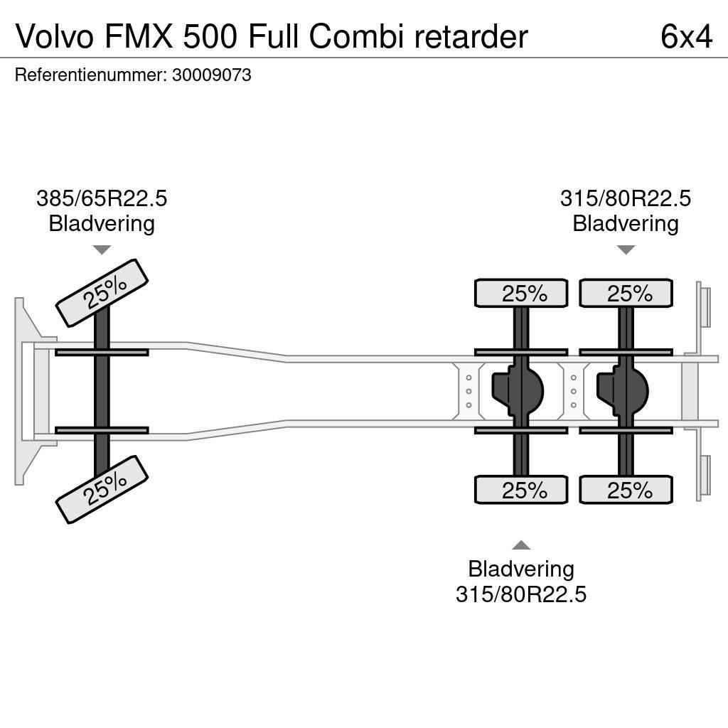 Volvo FMX 500 Full Combi retarder Andre lastebiler