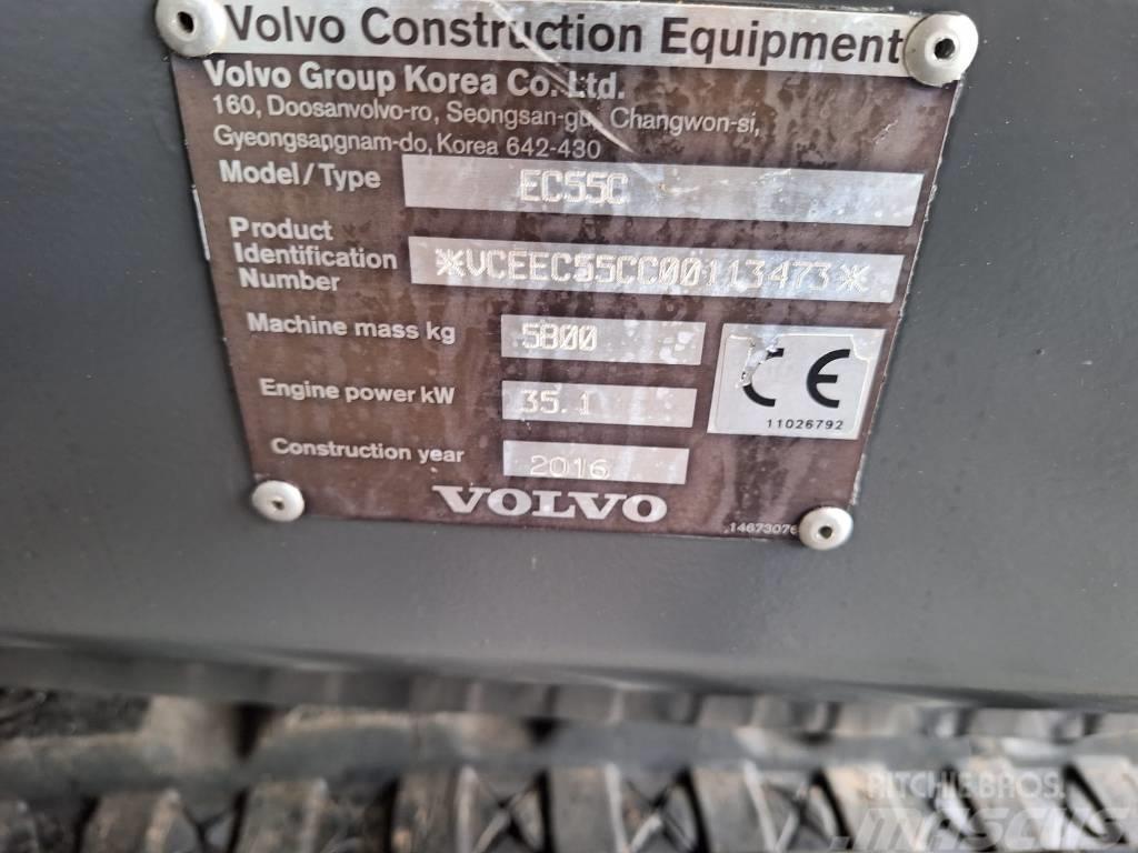 Volvo EC 55 C Minigravere <7t