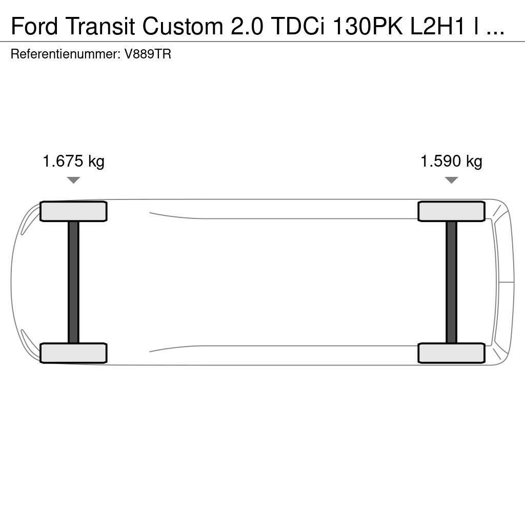 Ford Transit Custom 2.0 TDCi 130PK L2H1 l Airco l Navi Lette lastebiler
