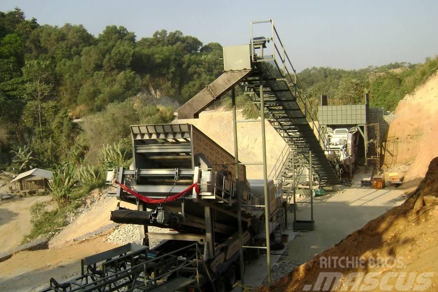 Liming KE860-1 Mobile Primary Jaw Crusher Knusere