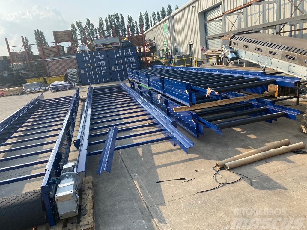  Recycling Conveyor RC Conveyor 1 meter wide x 10 m Transportbånd