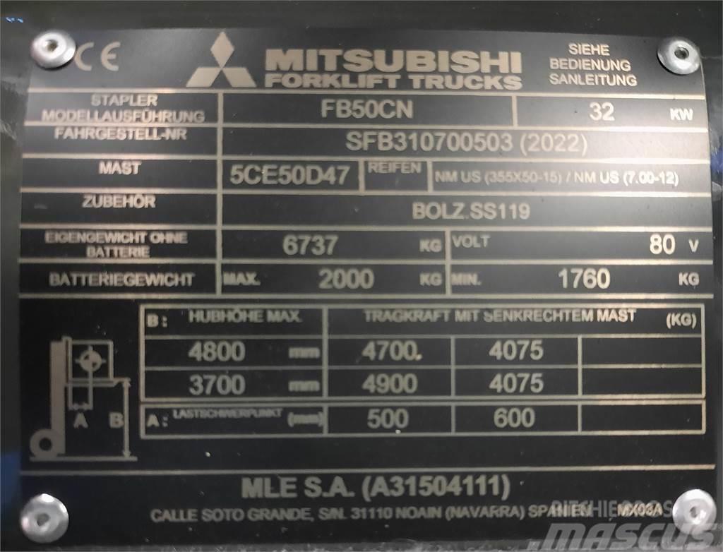 Mitsubishi FB50CN Elektriske trucker