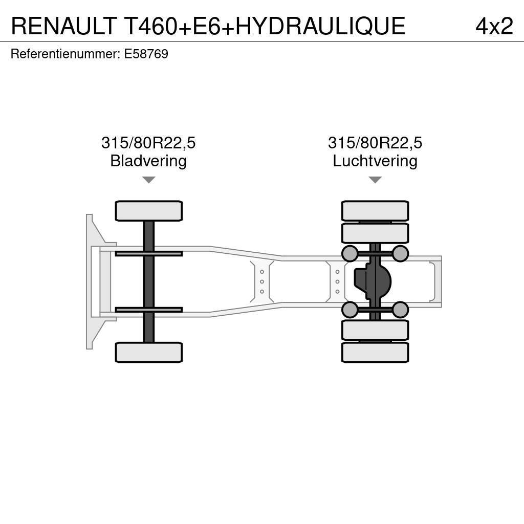 Renault T460+E6+HYDRAULIQUE Trekkvogner