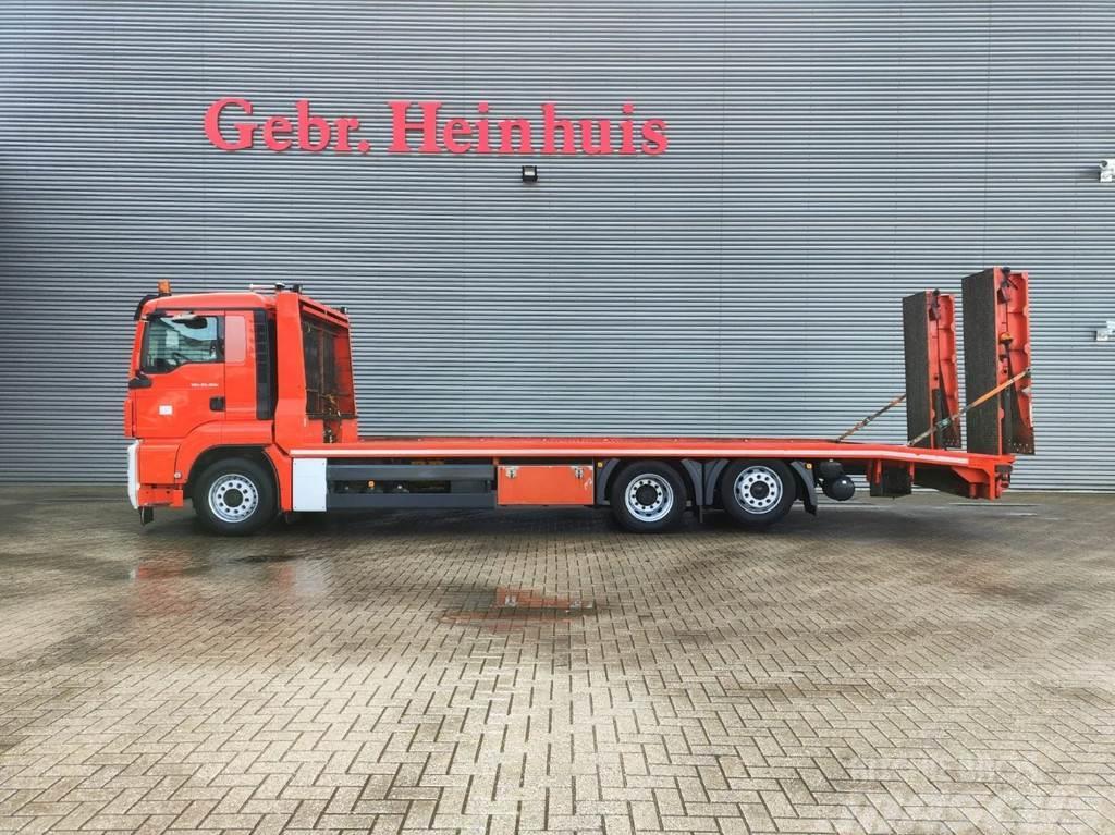 MAN TGS 26.360 6x2 Euro 5 Winch Ramps German Truck! Biltransportere