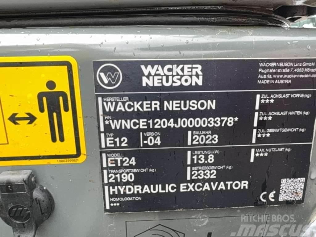 Wacker Neuson ET 24 Minigravere <7t