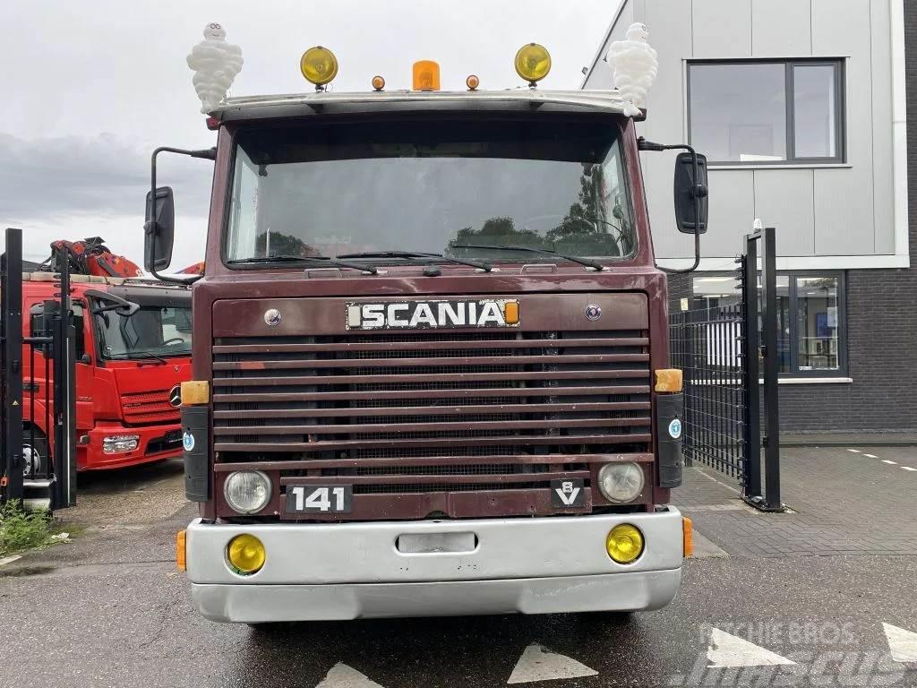 Scania LB141 V8 141 V8 - 6X2 - BOX 7,35 METER Planbiler
