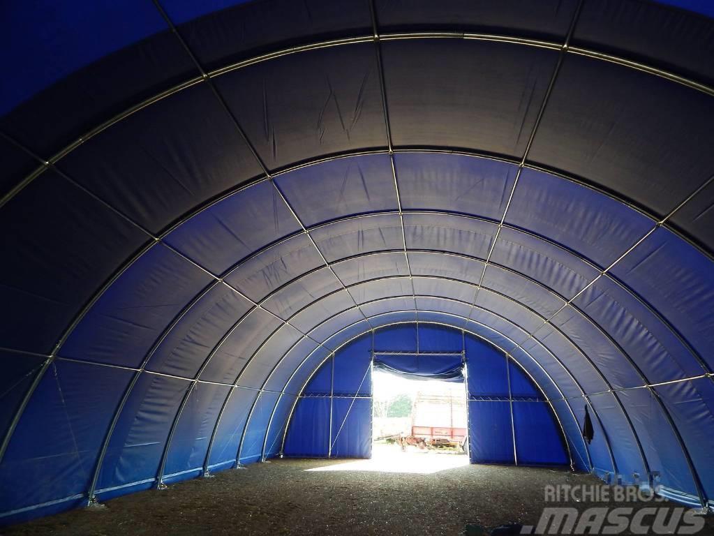  12m széles szimplavas félköríves raktár sátor Annet