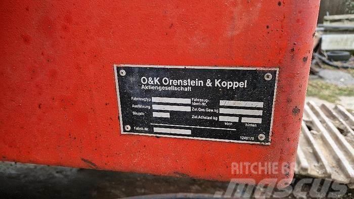O&K RH5 Kettenbagger Spesialtilpassede gravemaskiner