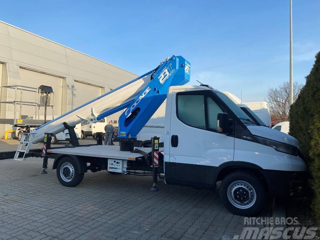 Iveco Daily Socage FORSTE 23T SPEED Teleskop bomlifter