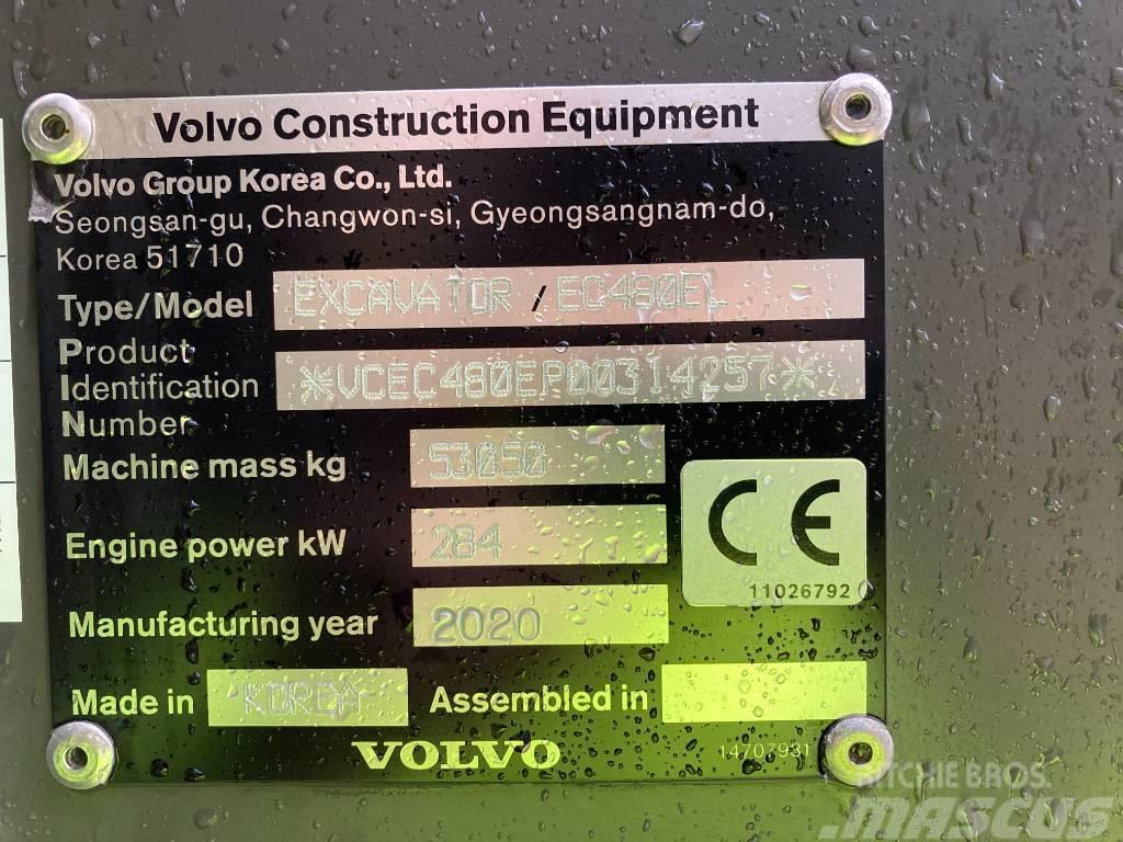  UTLEIE: Volvo EC480EL Long Reach Gravemaskiner med lang bom