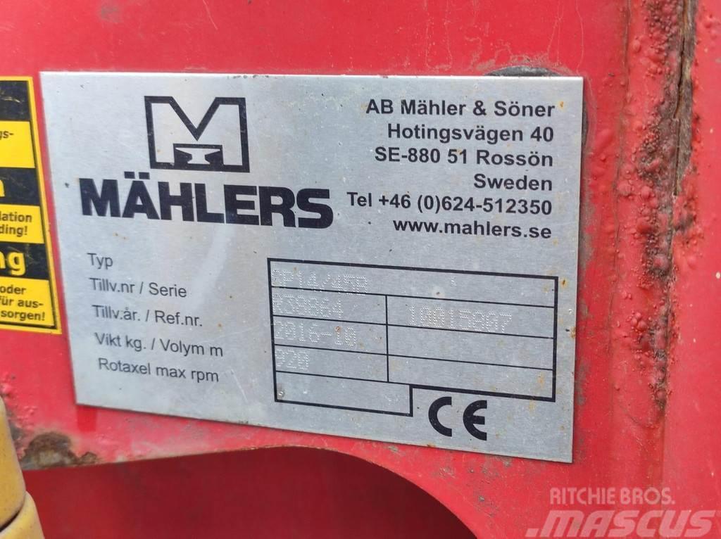 Mählers SP14/45B SIDE WING PLOW / KÜLJE SAHK Tråkkemaskiner