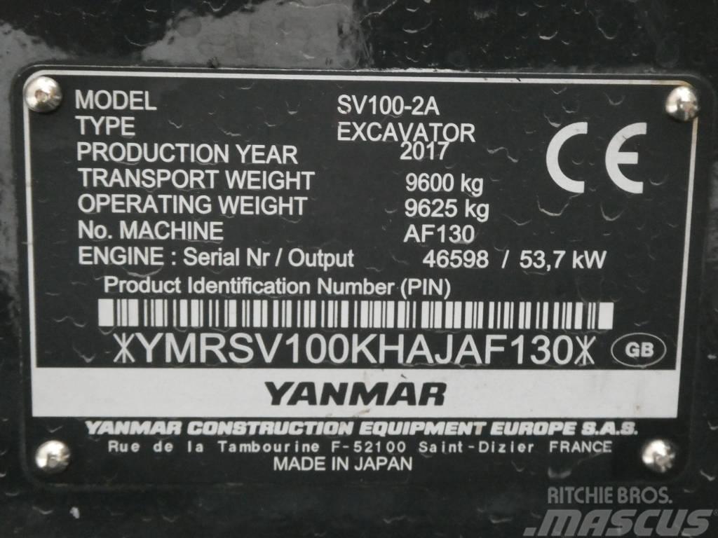 Yanmar SV 100-2A Midigravere 7 - 12t