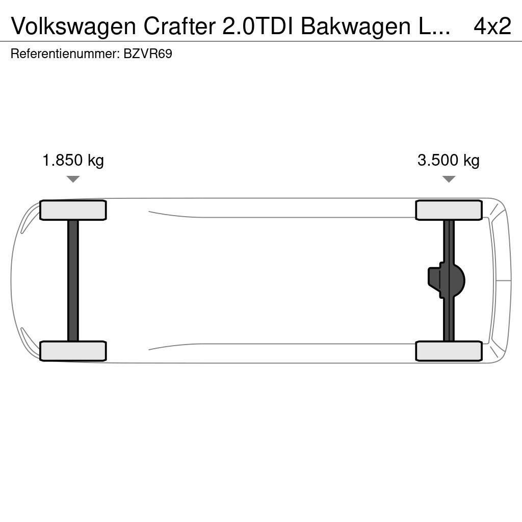 Volkswagen Crafter 2.0TDI Bakwagen Laadklep Airco Cruisecontr Andre varebiler