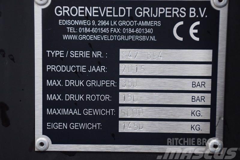  Groeneveldt houtgrijper EVAX 800-30-2-1650:894 Rulleklemme
