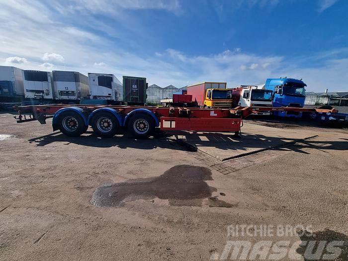  Dennisson 3 AXLE CONTAINER CHASSIS 40 FT 2X20 FT 3 Containerchassis Semitrailere