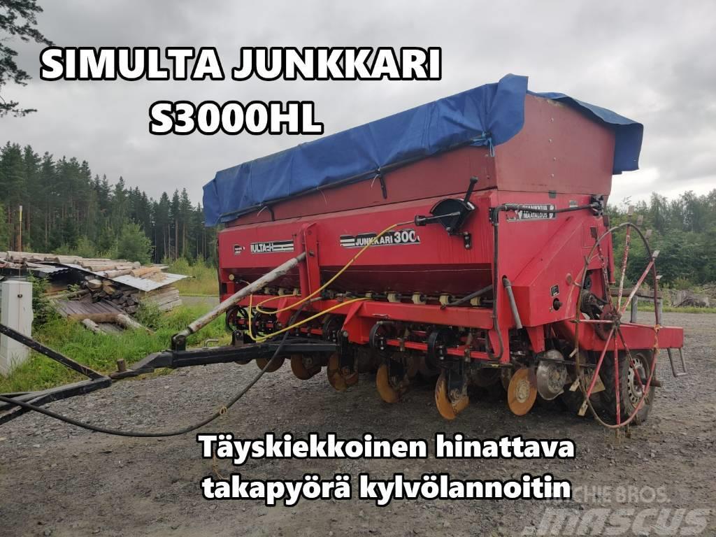 Simulta Junkkari S3000HL kylvölannoitin - VIDEO Kombinerte såmaskiner