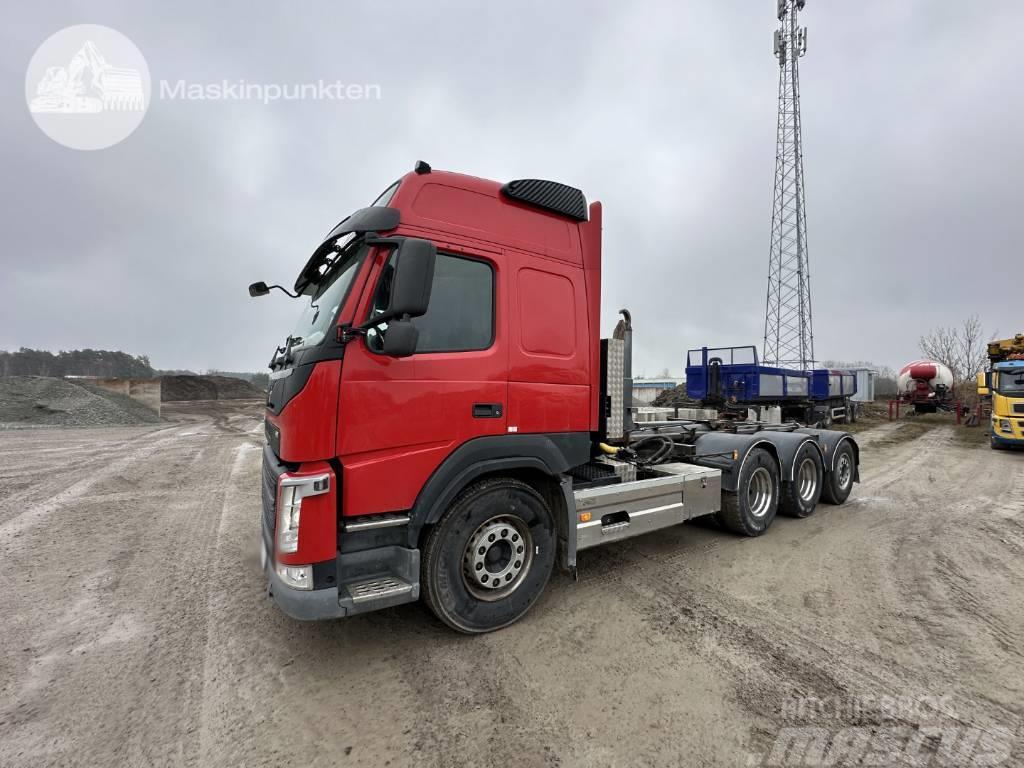 Volvo FM 420 LAXO + Lastväxlare + Betongroterare Containerbil