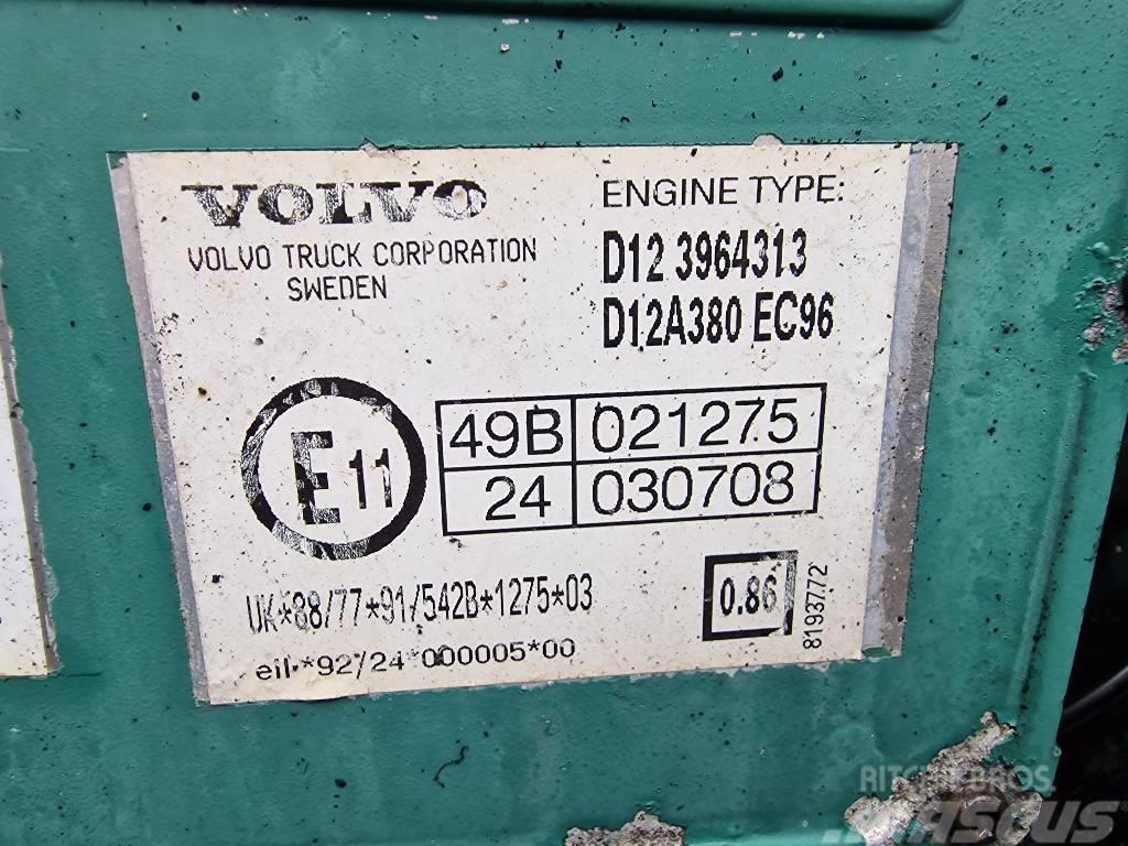 Volvo D12A380/1850 EC96 Motorer