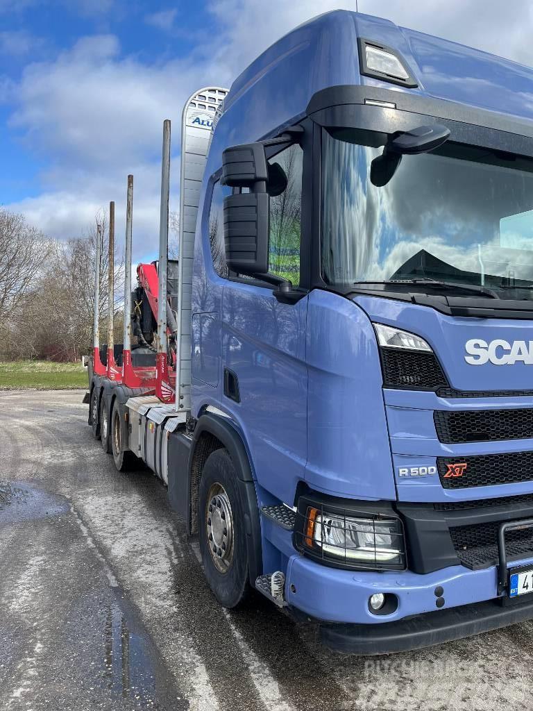 Scania R 500 Tømmerbiler