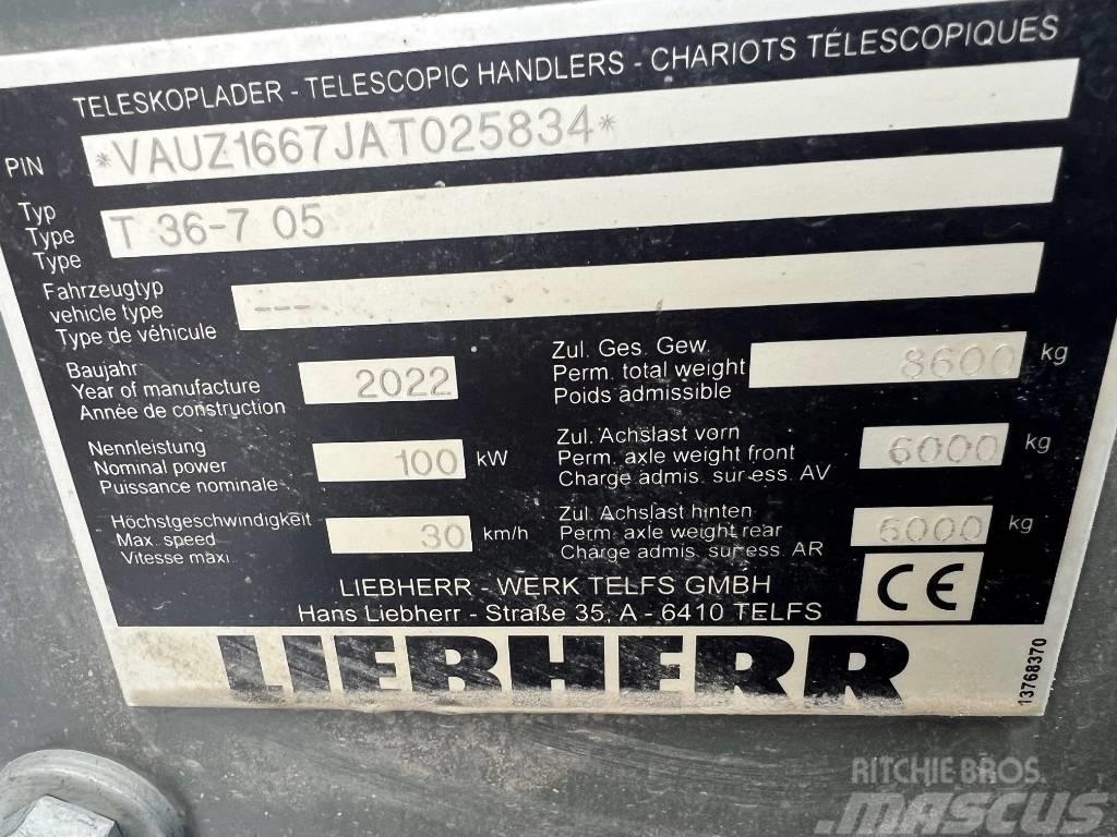 Liebherr T36-7 Teleskoplastere