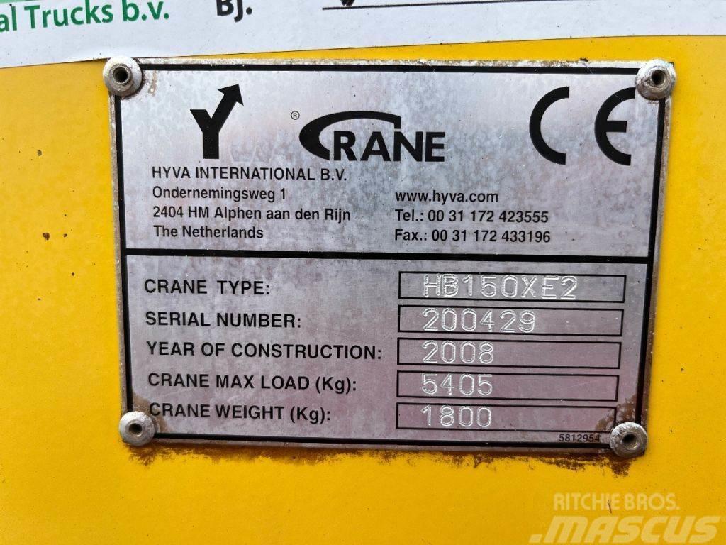 Hyva HB150 XE2 Crane / Kraan / Autolaadkraan / Ladekran Allterreng kraner