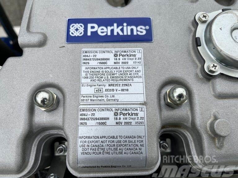 Perkins 404J-22G - Unused - 20 kW Diesel Generatorer