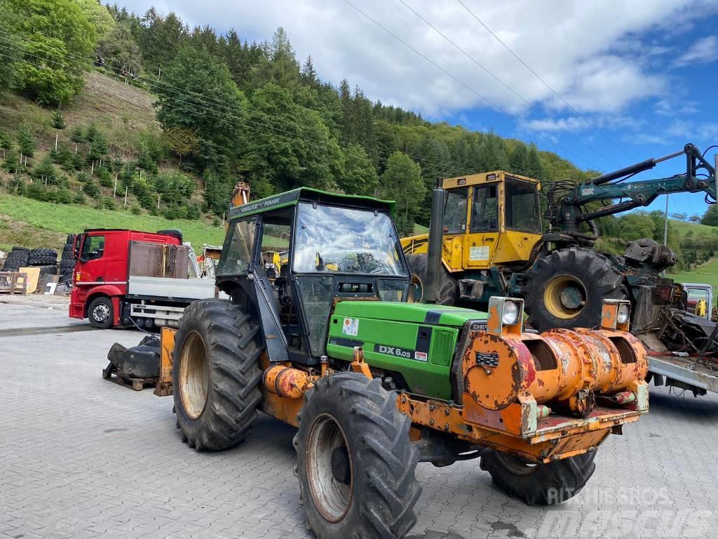 Deutz-Fahr DX6.05 Traktor med skogsutstyr